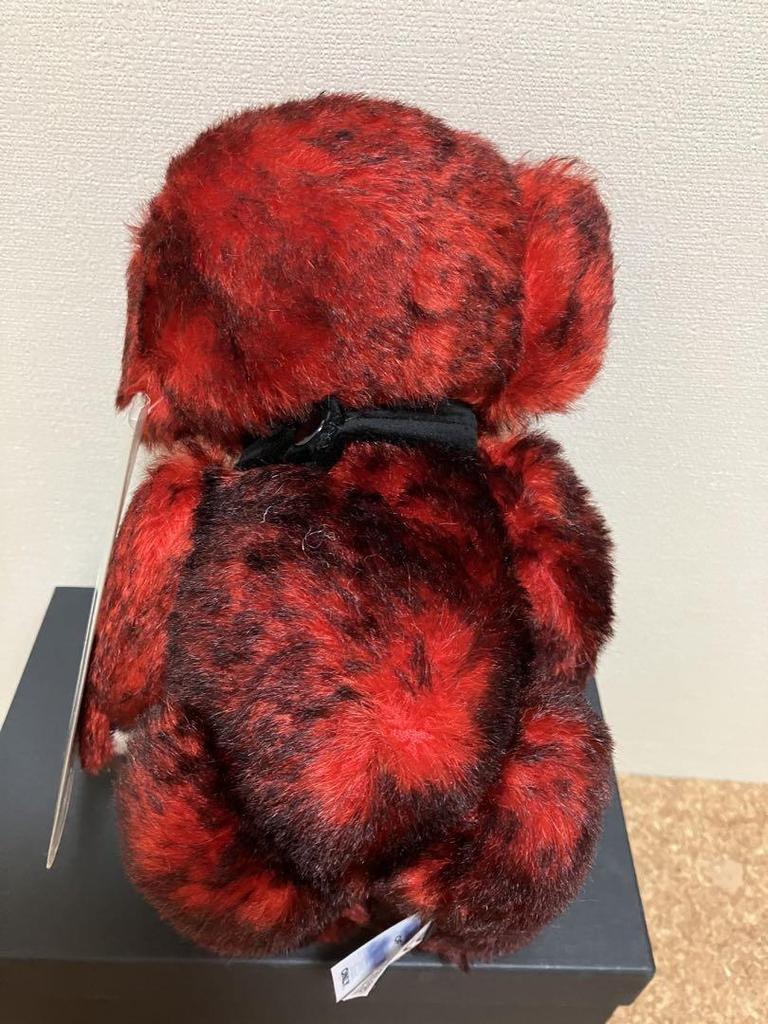 [USED] DAKS Teddy Bear Red