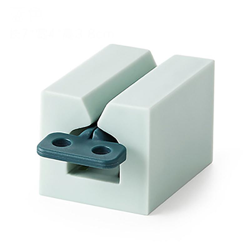 

1 шт., пластиковый тюбик для выдавливания зубной пасты, простой дозатор, держатель на роликах, принадлежности для ванной комнаты, аксессуары для чистки зубов