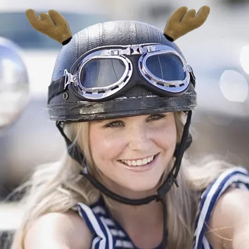 Helmy z jeleních parohů Helmy Rohy Motocyklová přilba Příslušenství Roztomilé dekorace pro snowboarding Dojíždění Cestování Dospělí
