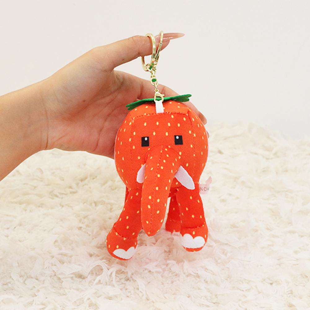 STEAL A BRAINROT Elefante Fragola Peluche Giocattoli Carini No. 67 Ciondolo Portachiavi Bambole Gioco Dintorni Giocattoli Elefante Regali di Compleanno