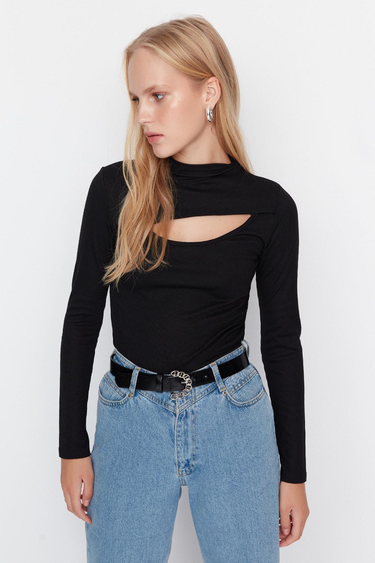 

Боди - Черный - Slim fit