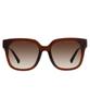 Zoff Suncut UV Cut Sunglasses UV Unisex for Men and Women Glasses/100% Wellington-Style (Brown (Clear) ZC251G03_43A1) Oversized, Protection,