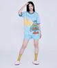 Daenkkomma Crayon Shin-Chan Action Mask Short Sleeve Glow-In-The-Dark T-Shirt