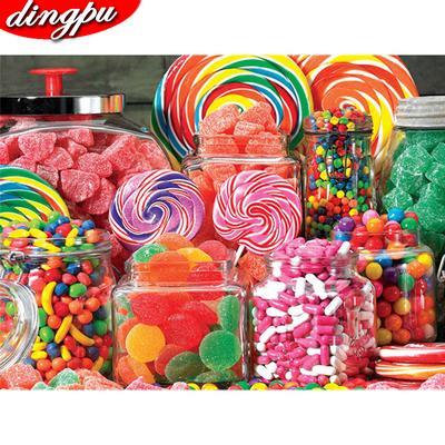 5d Diy Diamond Painting Mosaic Candy Full Square Drill Kit Diamond Embroidery