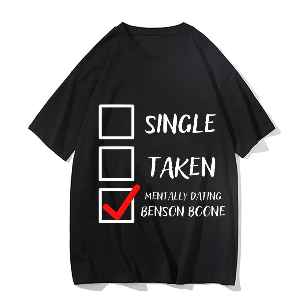 

Single Taken Benson Boone Tshirt Hip Hop UnisexgaComic Tshirt 100 Cotton Short Sleeve Casual Teeshirt Print UnisexWomen T Shirt M