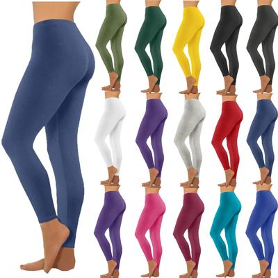 Dames Low-rise Slim-fit Nine-point Leggings Casual Hip Lift Yogabroek