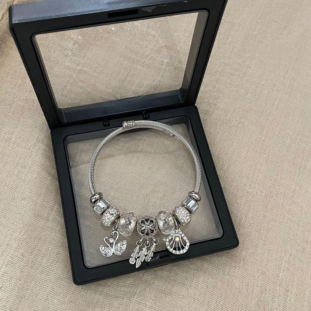 Niche Angel Wings Dream Catcher Titanium Steel Retro Bracelet