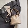 Tassel Handbag Drawstring Bucket Bag Women's Shoulder Crossbody Bag