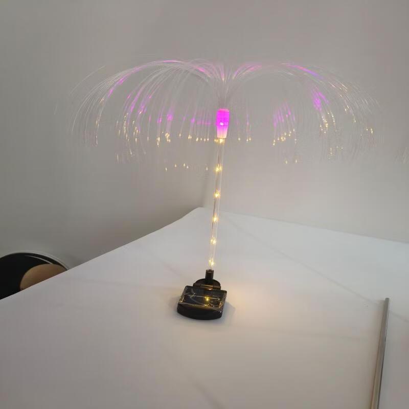 NuFeng Solar Fiber Optic Jellyfish Garden Light