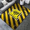 Al-Ittihad FC Carpet Rug for Living Room Bedroom Home Sofa Decoration,Kids play Non-slip Floor Mat