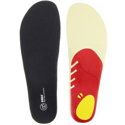 Semelles SIDAS Walk 3D pour Baskets de Ville, Moyennes, Noires (Tailles 25,0 cm - 26,5 cm)