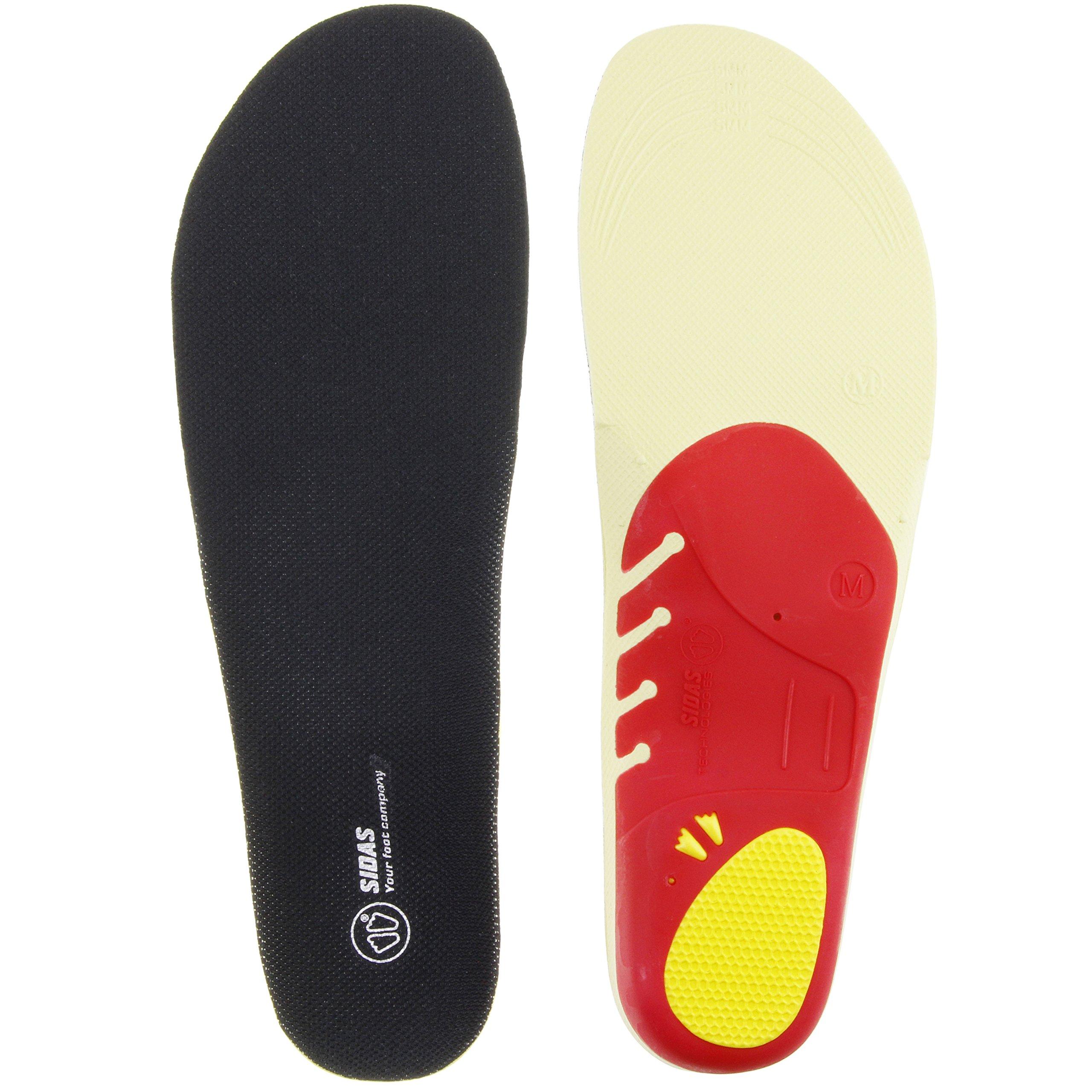 

SIDAS Walk 3D Insoles for Business Sneakers, Medium, Black (Sizes 25.0cm-26.5cm)