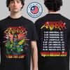 Anthrax Noord-Amerika 2026 Tour Merchandise I Am The Law Cyber Judge Heruitgave T-shirt