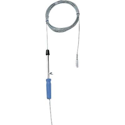 SANEI Pipe Cleaner, 15m Length, for Clearing Clogged Drain Pipes and Cleaning; Double-wound Construction for Increased Durability; PR80-15M