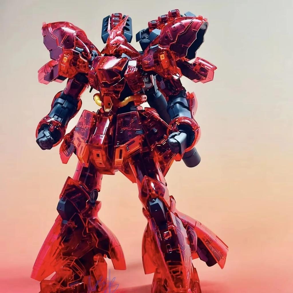 Hayes Rg Shazabi model 1/144 scale assembled action figures collection toys with water stickers fans.