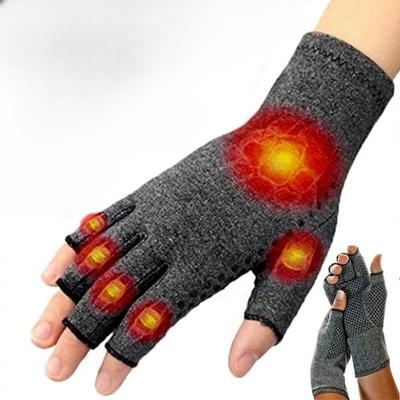 1 Pair Compression Arthritis Gloves Wrist Support Joint Pain Relief Hand Brace Women Men Wristband Compression Gloves