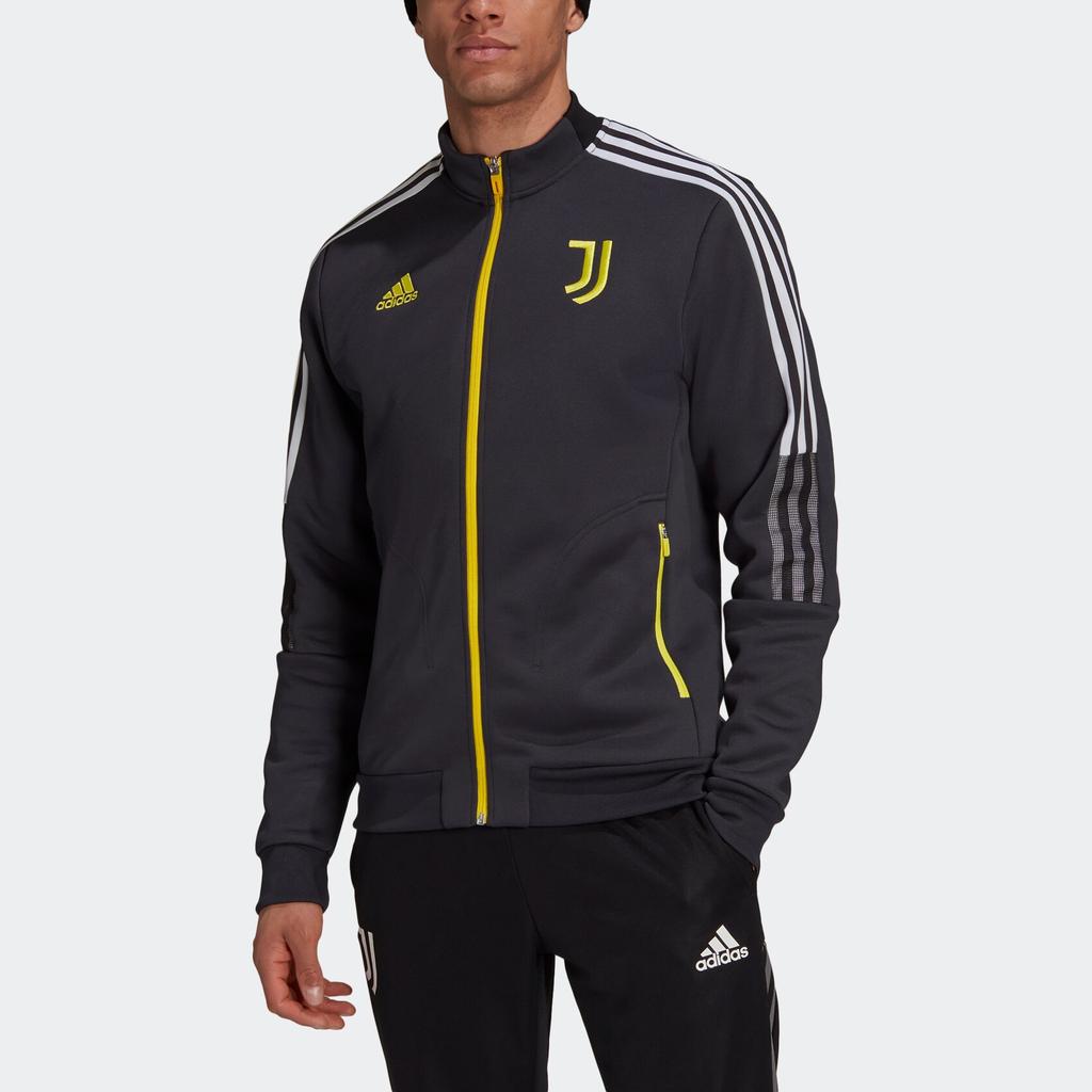 Adidas Juventus Football Anthem Jacket With Stand Collar Men Outerwear Black GR2916