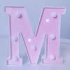 Pink LED Letter Light for Celebrations and Proposals