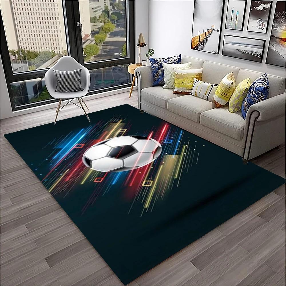 Dywanik dywan na boisko do piłki nożnej do domu salon sypialnia pokój zabaw sofa wycieraczka dekoracja, dywanik do strefy gier dla dzieci mata podłogowa antypoślizgowa