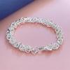 Silver-Plated Dragon Head Clasp Bracelet - Internet Celebrity Style