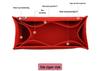 Custom Felt Cosmetic Bag Storage Organizer with Divider