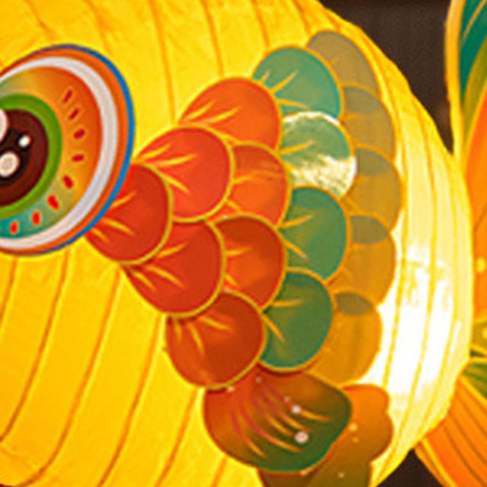 Fish-Shaped Mid-Autumn Festival Fish Lantern Chinese Glowing Handheld Lantern  Hanfu Accessories