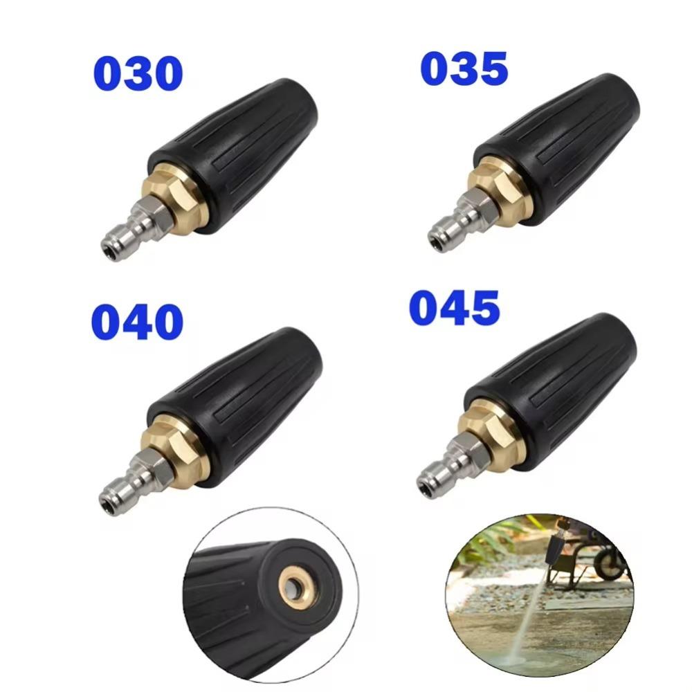 1/4" Quick Connect Car Washer Turbo Nozzle 4000 PSI Turbo Head Nozzle Practical Nozzle Spray