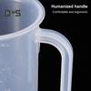 Heat-resistant Measuring Cup Strong Toughness Plastic Clear Scale Portable Measuring Jug