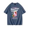 Strawberry Lemonade T-Shirt Cotton Summer Tops Women's Clothing Pink Strawberry Top Girl Outfits Gift Fashion Casual T-shirts