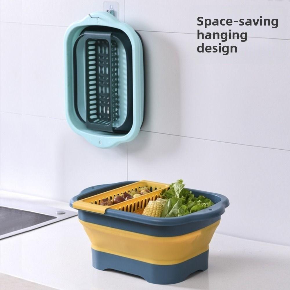 Multifunctional Strainer Kitchen Storage Tool Fruit Vegetable Washing Basket