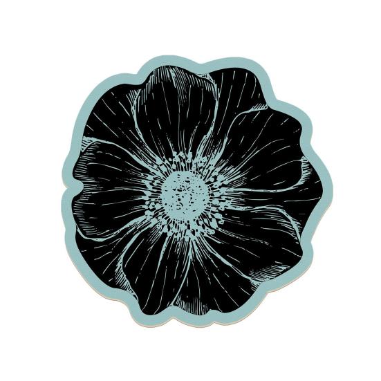 Diatomitowa Podkładka pod Talerz w Kształcie Kwiatu Odporna na Ciepło Antypoślizgowa Mata na Stół Szybko Chłonąca Wodę Mata do Kuchni Stołu Jadalnianego Dekoracyjny Wystrój Domu