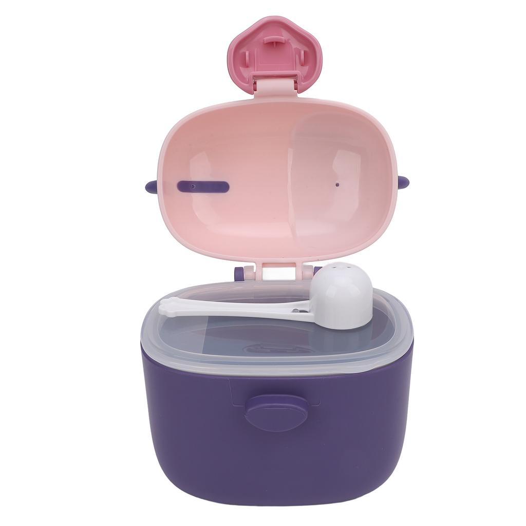Baby Milk Powder Dispenser On The Go Travel Container Holder Portable PP Distribution Box Sealed