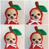 Pet Elk Transformation Dog Cat Small Medium Dog Autumn Winter Sweater Dog Fleece Clothing Cat Supplies Teddy Doo