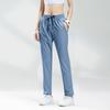 Women's Fashionable Quick-dry Leggings-style Solid-color Sports Trousers