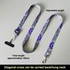 Adjustable Mobile Phone Lanyard Crossbody Neck Strap Hanging Cord Key Anti Loss Rope With Gasket Universal For All Phone Case