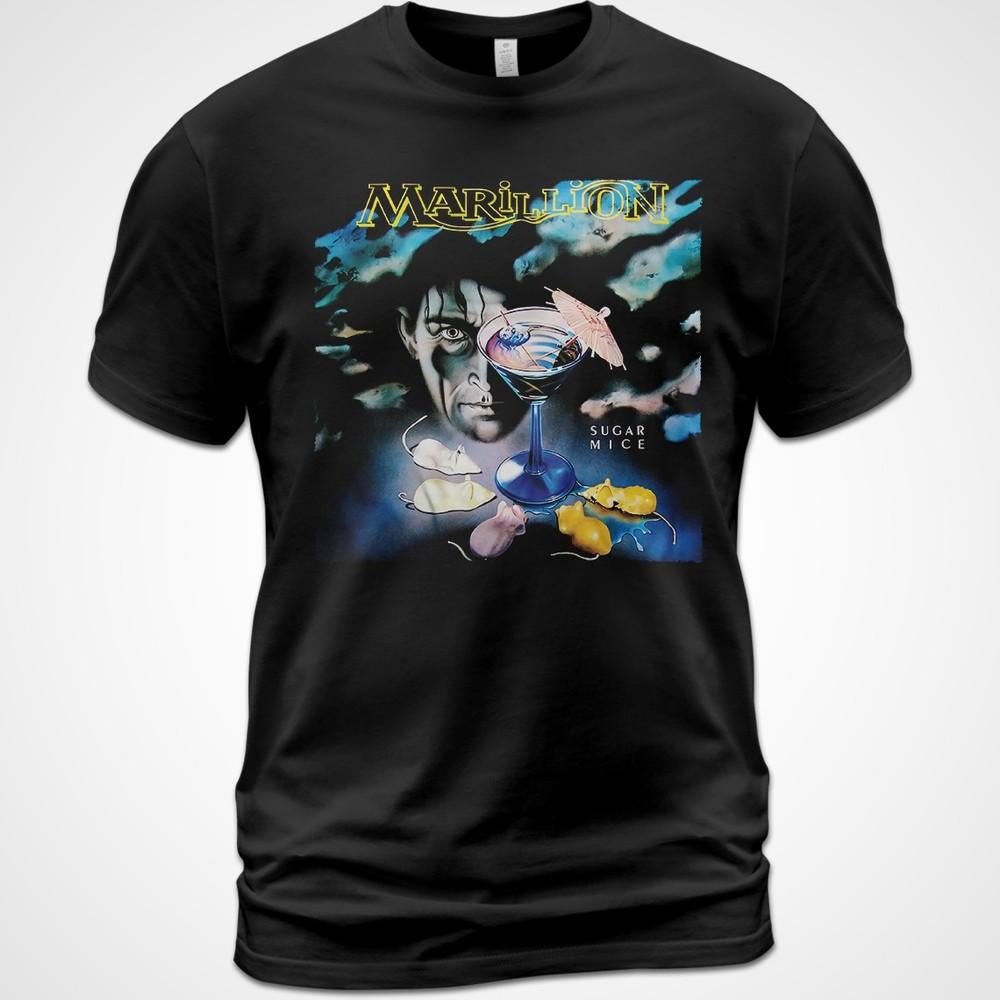 

Хлопковая футболка Marillion Sugar Mice Tee Стив Ротери Марк Келли Иэн Мосли Унисекс футболка XXL