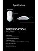 Gaming Office Mouse - 6-Button Macro with 8800 DPI Variable Speed, Luminous, Frosted Wired Design, Model P-B1.
