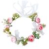 Wreath Hairband Flowers Delicate Boho Wreath Wedding Communion