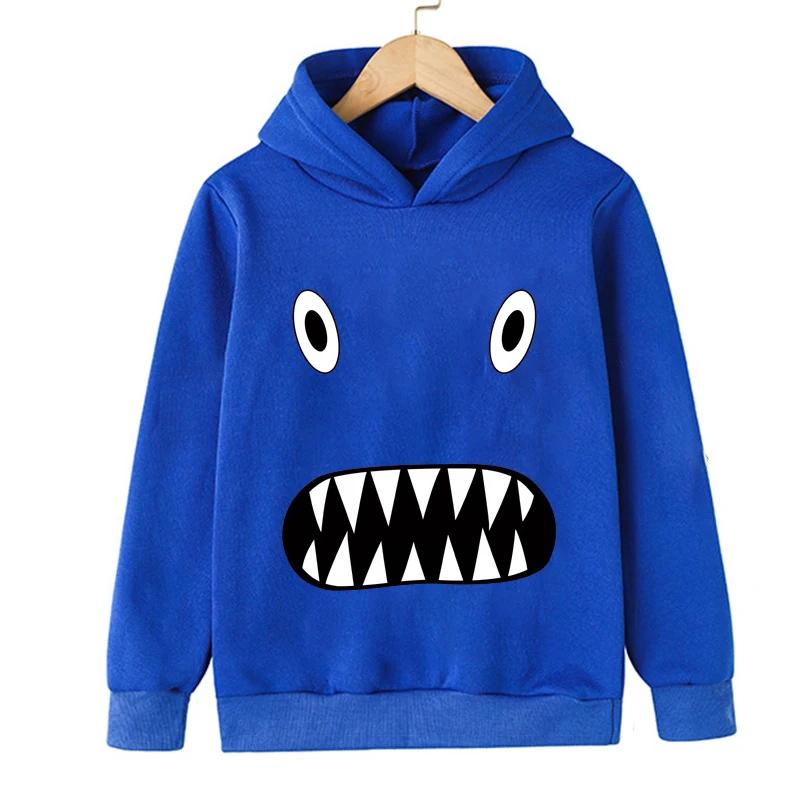 2026 Rainbow friends New Boys' Hoodies game Cartoon Print Children's Spring Autumn Winter Long Sleeve Sweatshirt cute girls hoodies