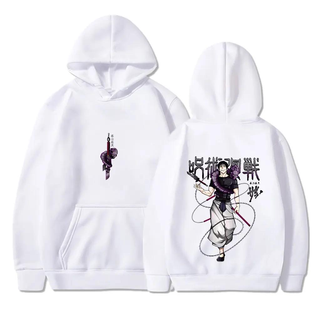Jujutsu Kaisen Anime hoodie men's Fushiguro Toji printed hip-hop style men's casual Gothic sweatshirt