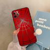 Spider Web Head Mask Case For iPhone 17 Air 13 16 15 11 12 14 Pro Max 13 mini XR 15 16 Plus 16e Back Cover Shell