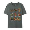 Christmas Deer Dachshund Xmas Tshirt Fitness Top Tshirts Cotton Tops Shirts for Unisex Xs Graphic T Shirts