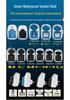 Weatherproof Outdoor WiFi Remote Control Timer Switch Socket with IP44 Plastic Shell