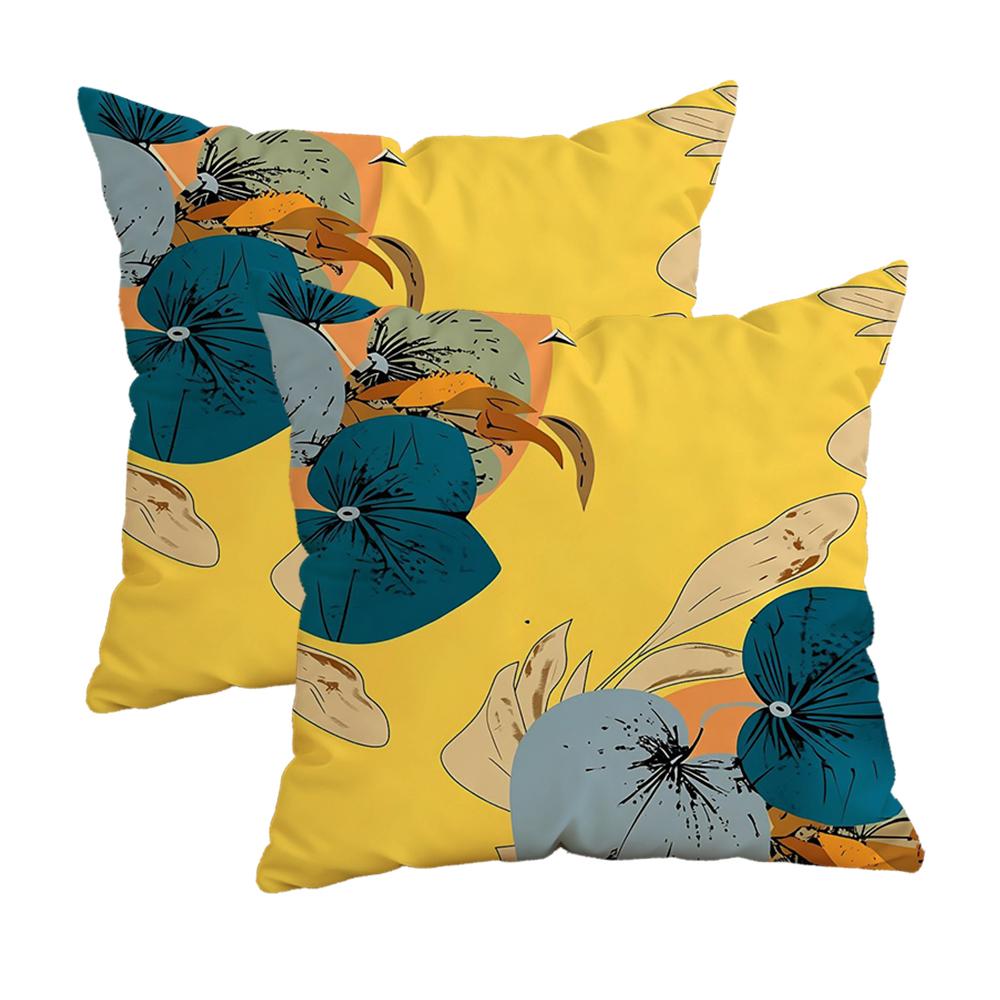 Colorful Text Battery Pattern Pillowcasezipper Design, Decorative Pillowcase, 45X45 Cm Pillowcase