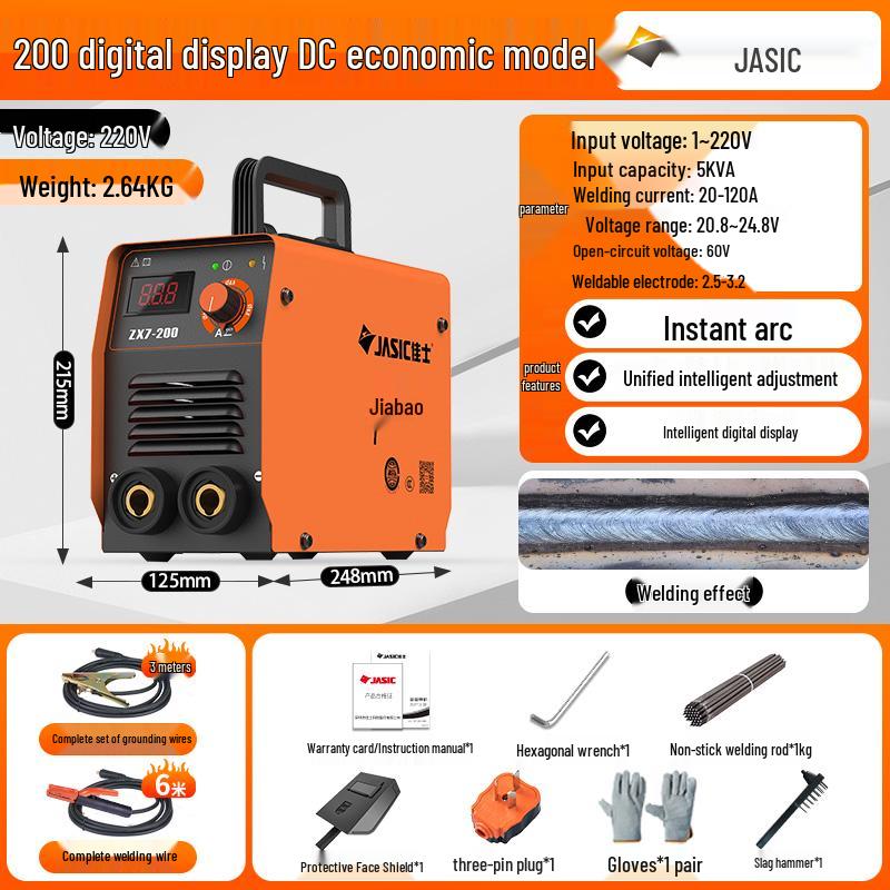 JiaShi 220V Portable Mini Welding Machine - Industrial Grade Welder for Home Use