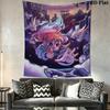 Celeste Dawn Wall Hanging Printed Fabric Blanket Decorative Tapestries for Bedroom Living Room Home Decor