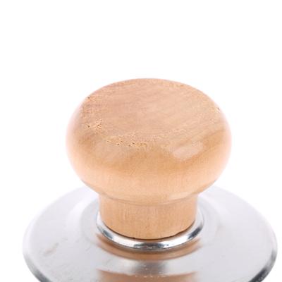Wood Pot Cover Handle Kitchen Accessories Anti-Scalding Universal Replacementcap