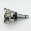 MFWN90 High-Speed Hexagonal Heavy Cutting Milling Cutter with Double-Sided Insert, Morse Taper 4 Turret R8