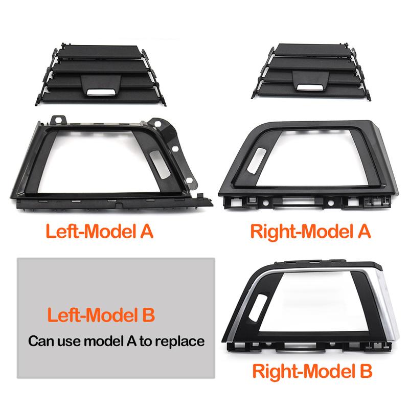 LHD Air Conditioner Front Left Right AC Vent Outlet Grille Panel Cover Repair Kit For BMW 3 4 Series F30 F34 F32 F33 F36 F80 F82