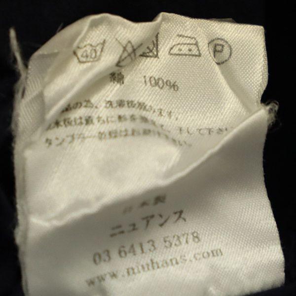 Niuhans Made In Japan Short Sleeve Shirt 1 Navy Men's Used